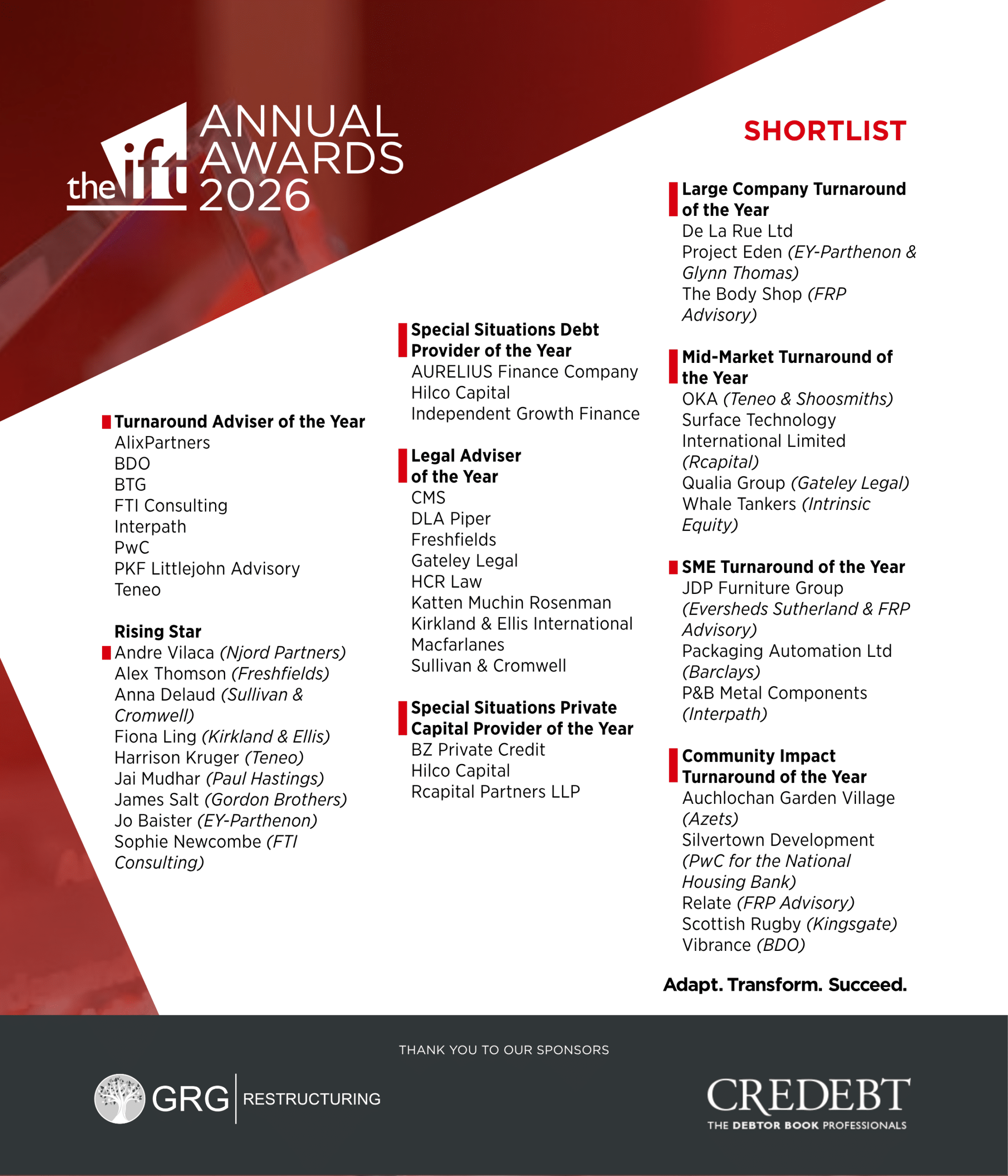 Shortlist